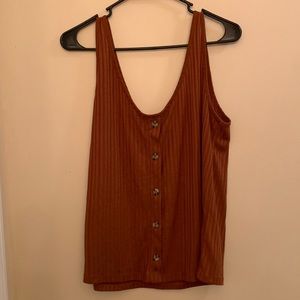 Burnt orange Tank top